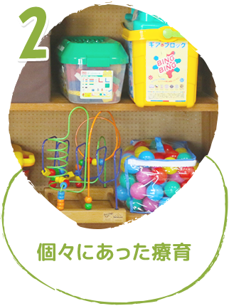 個々にあった療育